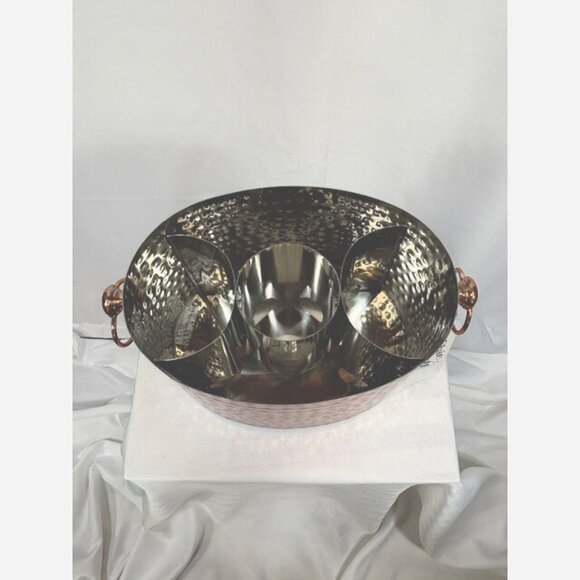 🎄 🎉 Copper 3-Bottle Wine Chiller/Bucket - Picture 6 of 7